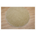 Kusový koberec Color shaggy béžový kruh - 80x80 (průměr) kruh cm Vopi koberce