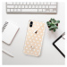 Odolné silikónové puzdro iSaprio - Stars Pattern - white - iPhone XS