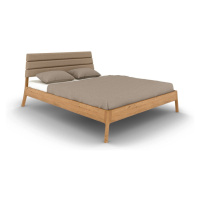 Dvojlôžková posteľ z dubového dreva v prírodnej farbe 160x200 cm Twig – The Beds