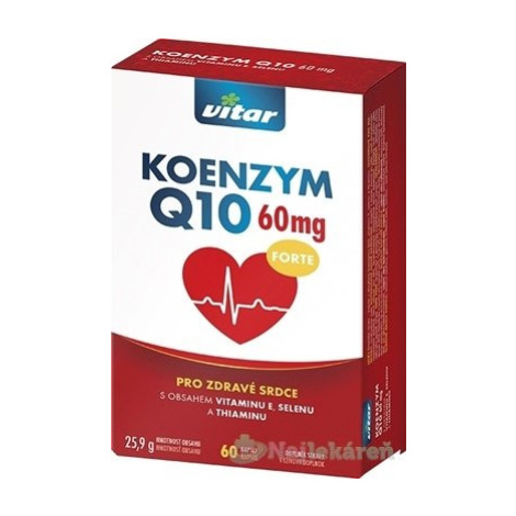 Vitar KOENZYM Q10 FORTE 60 mg 60 kapsúl