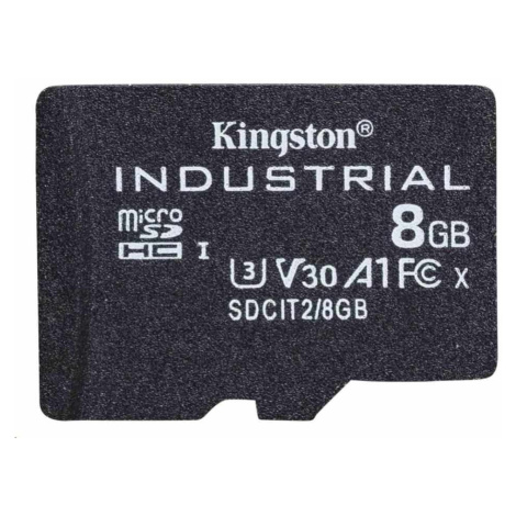 Kingston 8GB microSDHC Industrial C10 A1 pSLC Card Single Pack