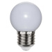 LED žiarovka E27 G45 pre rozprávkové svetlá, biela 6 500 K