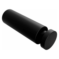 SAPHO XB205 X-Round Black vešiak na kabáty, čierny