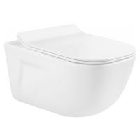MEXEN - MARGO závěsná WC misa bez sedátka, biela 3342XX00