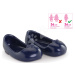 Topánky Ballerines Navy Blue Ma Corolle pre 36 cm bábiku od 4 rokov