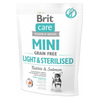 Krmivo Brit Care Mini Grain Free Light & Sterilisod 0,4kg