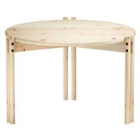 Okrúhly konferenčný stolík z borovicového dreva v prírodnej farbe ø 60 cm Sticks – Karup Design