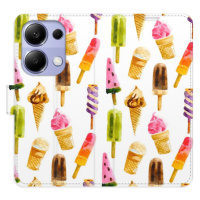 Flipové puzdro iSaprio - Ice Cream Pattern - Xiaomi Redmi Note 13 Pro