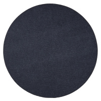 Kusový koberec Quick step antracit kruh - 120x120 (průměr) kruh cm Vopi koberce