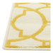 Béžovo-žltý vonkajší koberec Floorita Interlaced, 160 × 230 cm