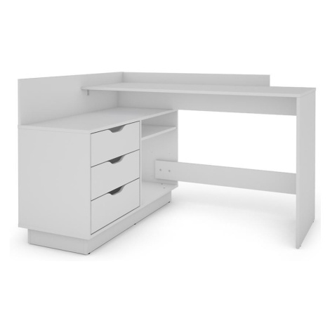 Písací Stôl Cesar 1 biela MERKURY MARKET