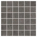 Mozaika Rako Piazzetta čierna 30x30 cm mat DDM06789.1
