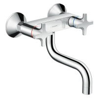 Hansgrohe Logis M32, kuchynská batéria s kohútikmi, chrómová, HAN-71287000