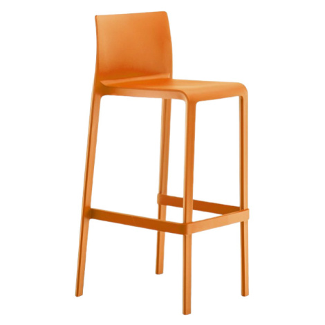 PEDRALI - Vysoká barová stolička VOLT 678 DS - oranžová
