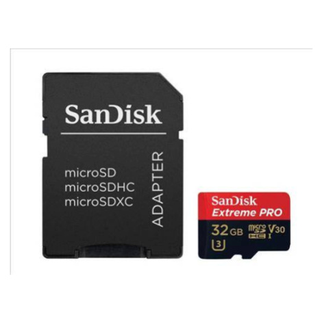 SanDisk Extreme Pro microSDHC 32 GB  100 MB/s A1 Class 10 UHS-I V30, Adaptér