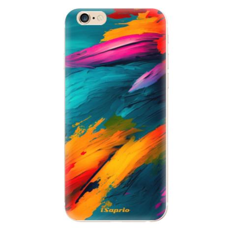 Odolné silikónové puzdro iSaprio - Blue Paint - iPhone 6/6S