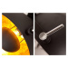 LuxD 16802 Nástenná lampa STAGE čierno zlatá