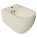 ISVEA - INFINITY bidet závesný 36,5x53cm, Ivory 10NF41001-2K