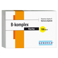 GENERICA B-komplex forte 100 tabliet