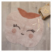 Béžový detský koberec 95x105 cm Candy Apple - Nattiot