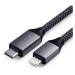 Satechi TYPE-C na Lightning Charging Cable - Space Gray