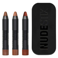 NUDESTIX Darčeková sada dekoratívnej kozmetiky 90`s Nude Lips Mini 3 kusy