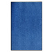 vidaXL Rohožka, prateľná, modrá 120x180 cm
