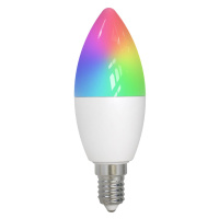LUUMR Smart LED žiarovka E14 4,9W RGB Tuya WLAN matná CCT