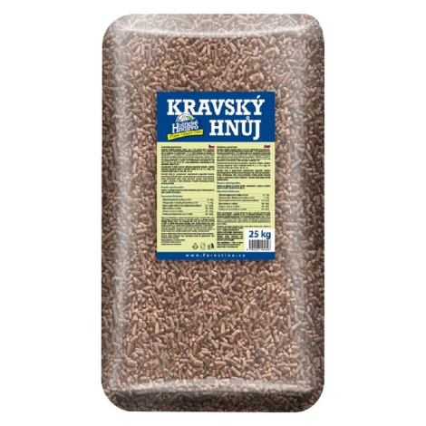 Hoštické hnojivo Kravský hnoj 25 kg