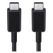 Kábel Samsung EP-DX510JBE, USB-C na USB-C 5A, 1.8m, čierny (Blister)