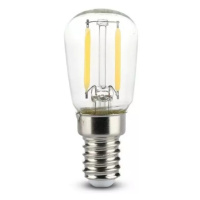 Žiarovka LED Filament E14 2W, 4000K, 200lm, ST26 VT-1952 (V-TAC)