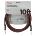 Fender Professional Series 10' Instrument Cable Red Tweed