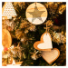 Vianočné závesné dekorácie SCANDI 8 ks mix druhov prírodný