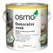 OSMO Dekoračný vosk - intenzívny 375 ml 3104 - červený