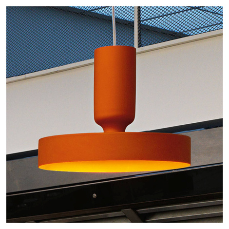 Modo Luce Hammer závesná lampa Ø 18 cm oranžová
