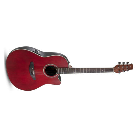 Applause AB24II CS Mid Cutaway Ruby Red Satin