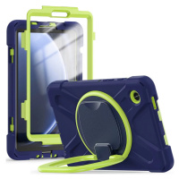 Púzdro TECH-PROTECT X-ARMOR GALAXY TAB A9 8.7 X110 / X115 NAVY LIME (9319456608014)