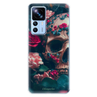 Odolné silikónové puzdro iSaprio - Skull in Roses - Xiaomi 12T / 12T Pro