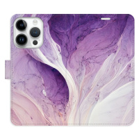 Flipové puzdro iSaprio - Purple Paint - iPhone 15 Pro