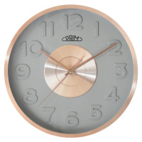 Kovové hodiny ružovo pozlátené Prim E04P.4427.82, Sensation