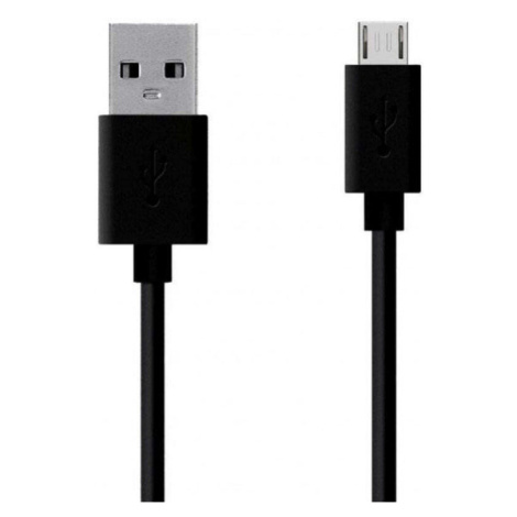 Kábel WG Micro USB na USB, 2m, čierna Winner Group