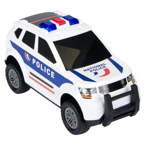 Auto polícia na zotrvačník s efektmi  31 cm