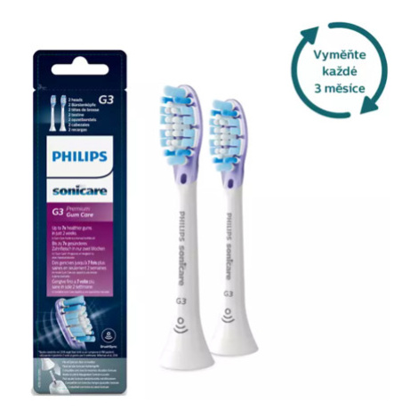 Philips Sonicare Premium Gum Care štandardná náhradná hlavica HX9052/17, 2 ks
