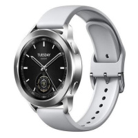 Smart hodinky Xiaomi Watch S3, strieborná