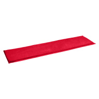 Podsedák LEON Farba: červená, Rozmer: 140 x 34 x 3 cm,