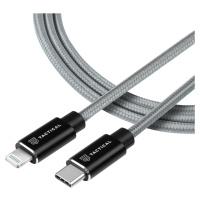 Kábel Tactical Fast Rope Aramid USB-C/Lightning 1m, Sivý