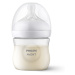 Avent Natural Response priehľadná fľaša s cumlíkom pre podporu rytmu pitia 125 ml