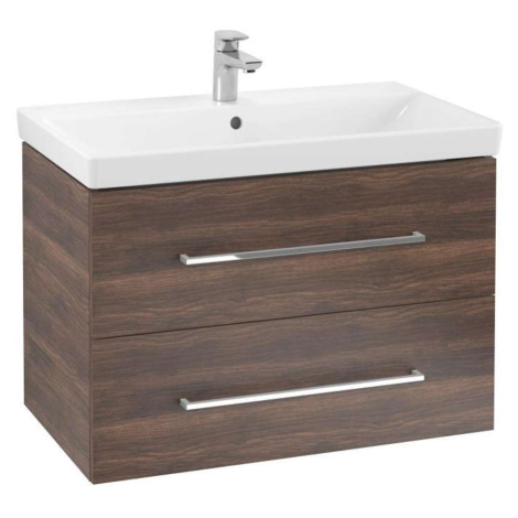 Villeroy & Boch Avento - Umývadlová skrinka, 78x51x45 cm, 2 zásuvky, Arizona Oak A89100VH