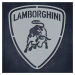 Drevené logo auta - Lamborghini, Strieborná