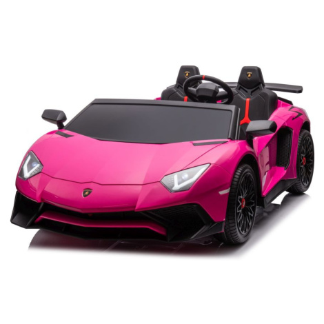 mamido  Elektrické autíčko Lamborghini XXL 24V A8803 ružové